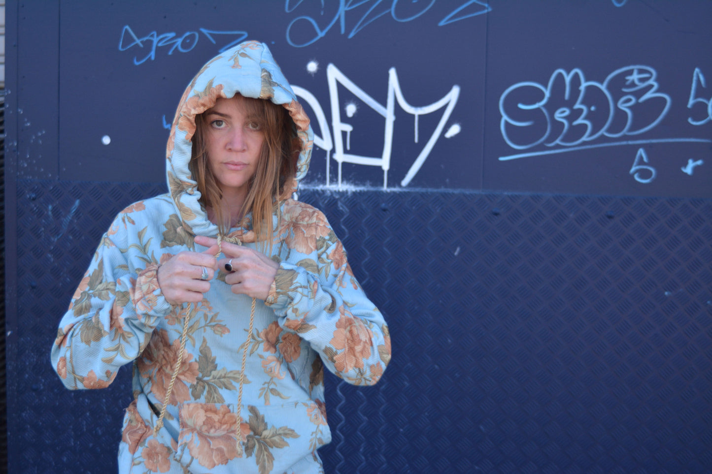 Jacobean Floral Hoodie