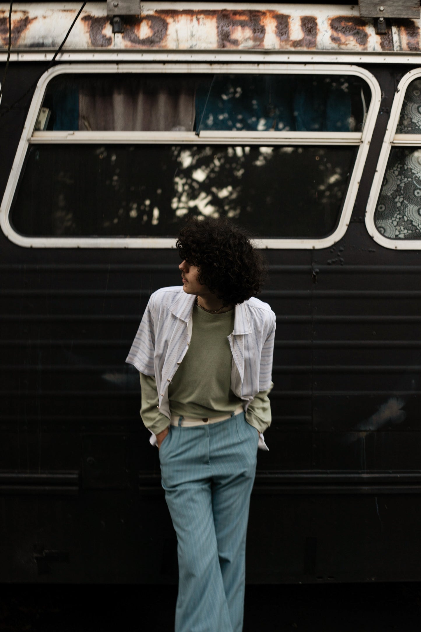Sailor Stripe Button Up