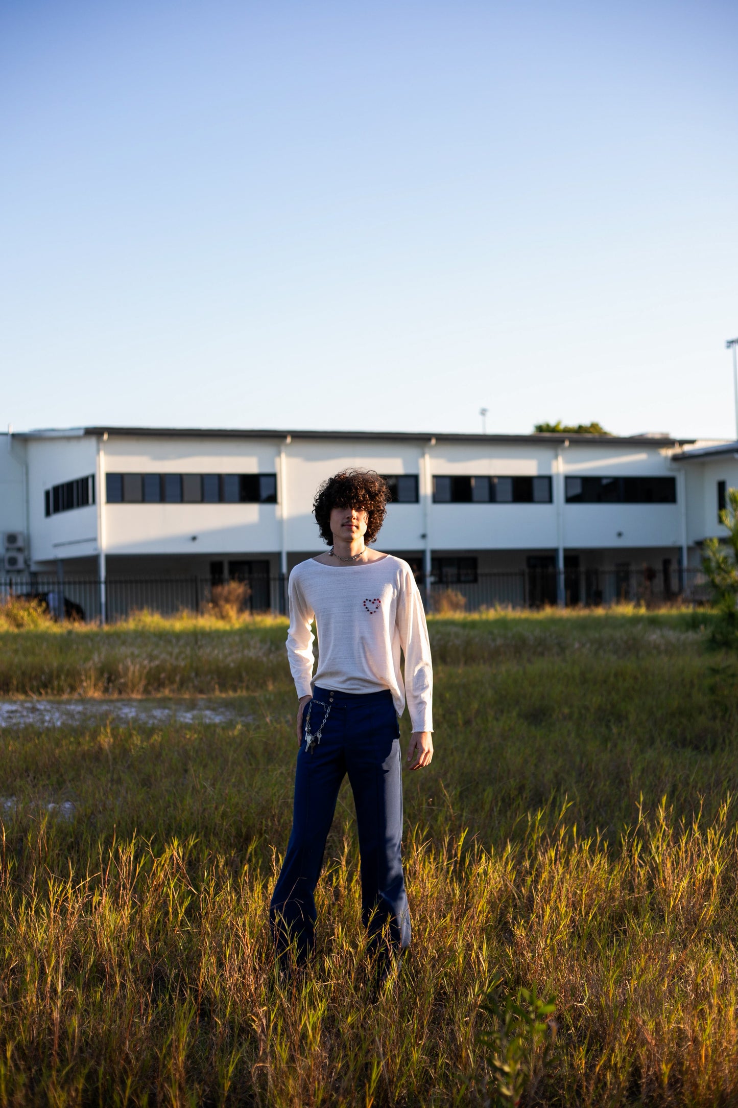 Stitched Lover Boy Flares