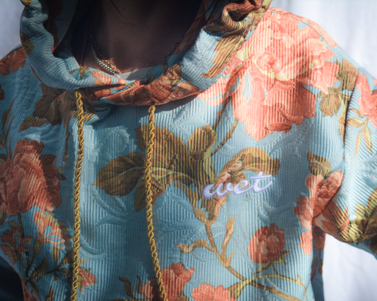 Jacobean Floral Hoodie
